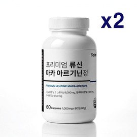 Salmushi Premium Leucine Maca Arginine 60 tablets x 2 / 살므시 프리미엄 류신 마카 아르기닌 60정 x 2개