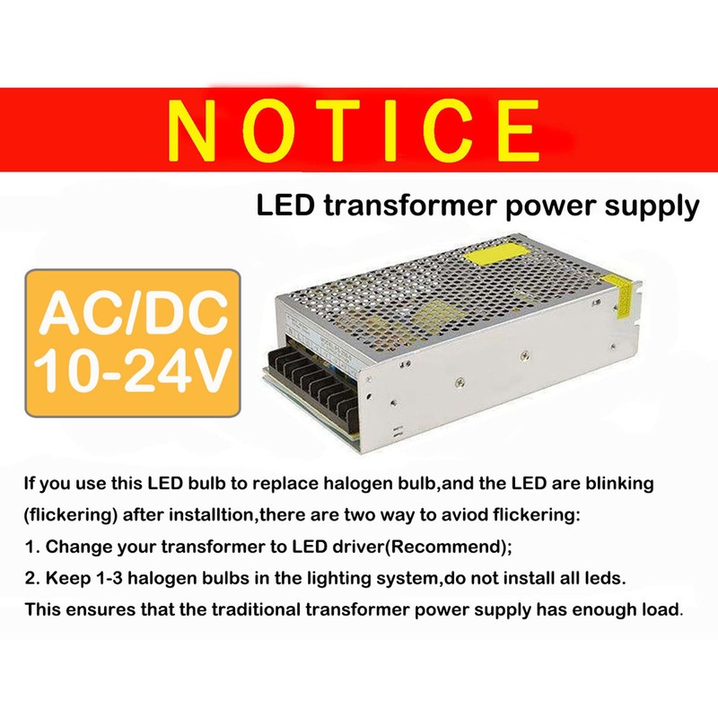 Lamsky DC12V G6.35 GY6.35 LED Bulb,3W Warm White,25W Equivalent (4-Pack)