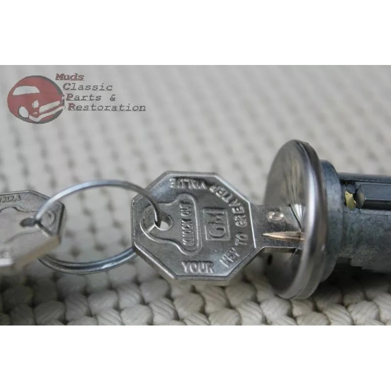 1968 El Camino Locks, Ignition, Door & Glovebox (Keyed Alike)