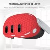 Estuchelandia Kit 7 Pzs Funda Grip Silicon Protector Para Meta