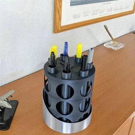Comphic 1 Stück, Inspiriert Von A-10 Ausgestattet GAU-8 Rotierender Stifthalter, Drehbarer Schreibtisch-Organizer