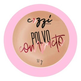 Polvo Compacto Cozzi Beauty Tono 02 Contenido 10 G