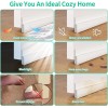 Unbranded 1/2 Packs Door Draft Stopper Under Door Sweep Weather