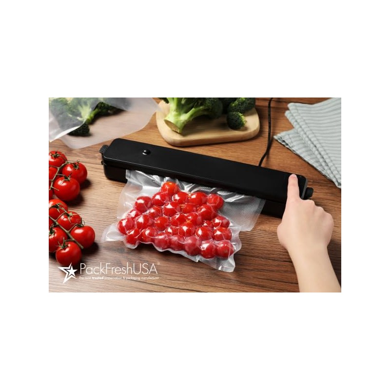 PackFreshUSA: Gallon Vacuum Sealer Bags (10" x 14") - Pre-Cut