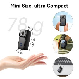 SJCAM C200 4K Action Camera 6-Axis Stabilizer Wearable Recorder Body