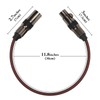 Geekria XLR Male to Female Conversion Audio/3 Pin Balanced Cable
