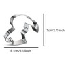 ZDYWYZJ Easter Sickle Devil Shaped Cookie Cutter