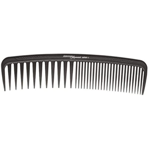 Hercules Saw Man C13 Anthracite Strand Comb 7.5 Carbon Comb, Pack of