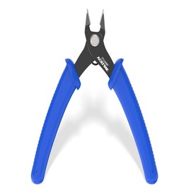 Precision Cutting Pliers, Small Precision Cutter, Wire Cutter, Diagonal Cutter for Electronics Industry Jewellery Making, Model Making, Blue