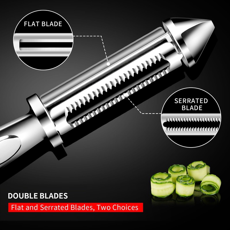 MAD SHARK Ultra Sharp Vegetable Peeler for Kitchen - 10