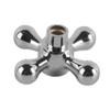 VOANZO Plum Cross Wheel Handle Faucet Switch for Bathroom Kitchen