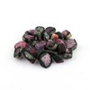 GEMKORA 50 carats Raw Ruby Zoisite Rough Slice Gemstone, Natural