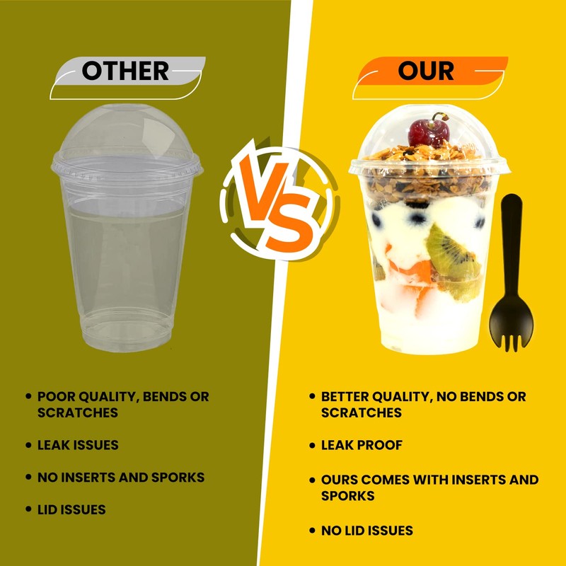 innovative offer Parfait Cups - 12 Oz - 50 Set