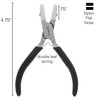 The Beadsmith Double Flat Nose Nylon Jaw Pliers – 5in