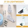 iplusmile Blind Brackets Blind Holder: 8pcs Metal Hold Down Brackets
