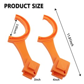 SSNNUU 2PCS RV Sewer Hose Wrench,Professional RV Sewer Hose Kit Spanner Fits 3&4 Inch Male/Female RV Sewer Cap,RV Sewer Hose Wrench