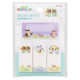 Sunstar Stationery Atsume Animal Crossing, Sticky Notes, Memo, Green S2838249