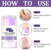 Deepcolorpy Urea Foot Care Stick, Foot Cream Moisturizer for Dry
