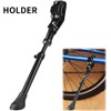 Bicycle Kickstand Adjustable Aluminium Alloy Cycling Height Rear Mount Side