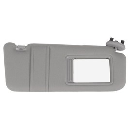 SCITOO Grey Right Passenger Side Sun Visor Compatible for TOYOTA for CAMRY 2006-2011, Car Sun Visor without Sunroof without Lights Replacement 74310-06750-B0