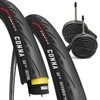 Fincci Road 700x25c Tire with 700c Bike Tube Presta -
