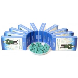 Original Crottendorfer Räucherkerzen – 10 x 24 cm Economy Pack – Lavender Ore Mountains