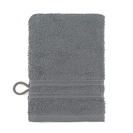 Treb AD Face Cloths Pack of 12 Anthracite 15 x 22 cm