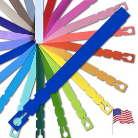 TAGKRAFTERS 9" x 3/4" Dark Blue - 2,000 Pcs - Plastic Plant Tags and Labels - Wrap Around Thermal Plastic - Nursery Garden Tree Labels | Made in The USA |