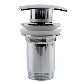 Sanixa JL26VDA4 Designer Drain Fitting Rectangular/Square Brass Pop-Up Valve for Washbasin Sink Drain Fitting Click Closure