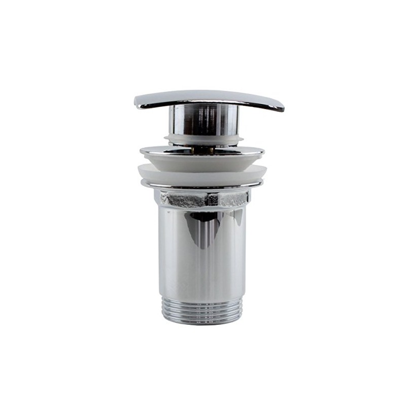 Sanixa JL26VDA4 Designer Drain Fitting Rectangular/Square Brass Pop-Up Valve for