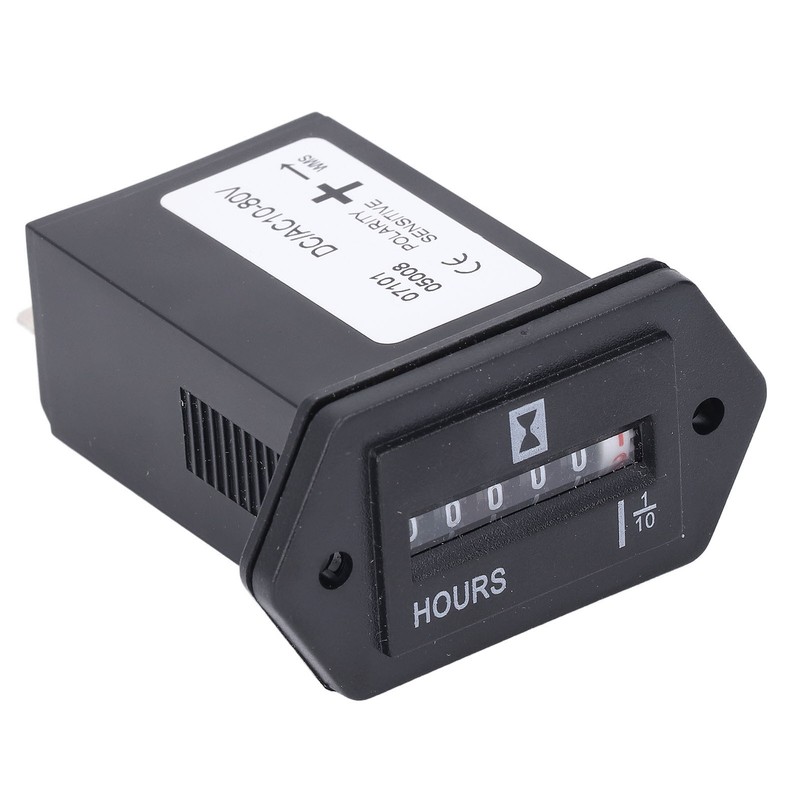 Hour Meter High Accuracy Data Storage Mechanical Hour Meter Gauge