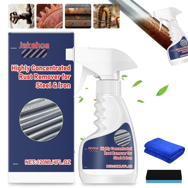 Heavy Duty Metal Rust Remover,Powerf<wbr/>ul Rust Removal for Metal,Rust Stain