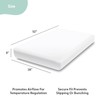 The Peanutshell 4-Pack Fitted Crib Sheet Set - Super Soft