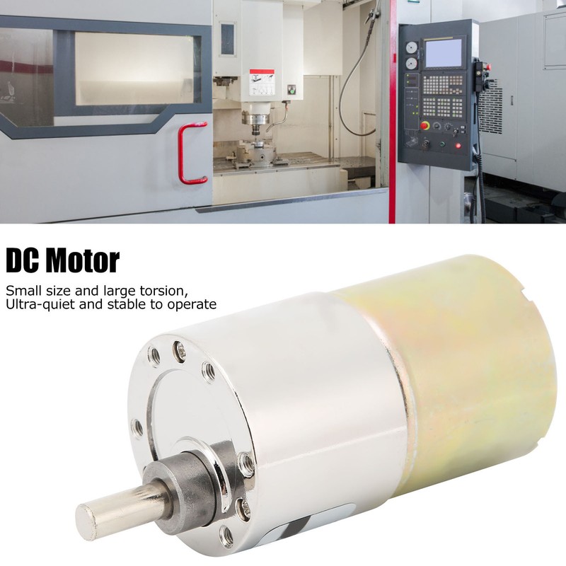 DC Reduction Motor Adjustable Speed CW/CCW DC12V with Bracket for