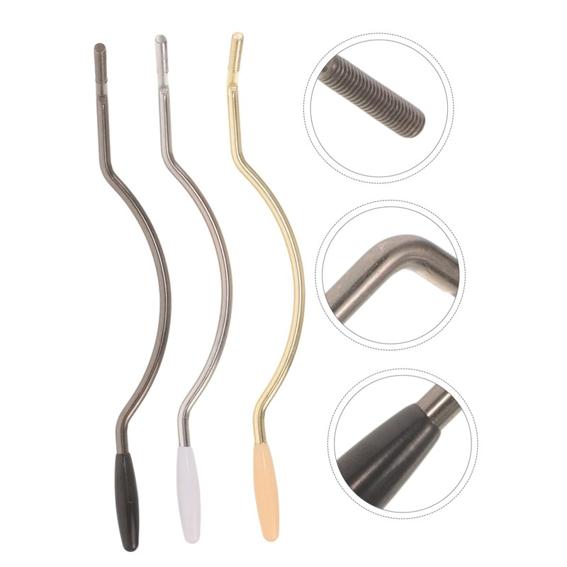 Generic 3pcs Electric Guitar Tremolo System Whammy Bar Vibrato Arm