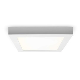 ECONOMY AR18225NW LED Panel Square with 18 W Power Assembly Neutral White 22.5 cm