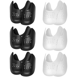 CMGB Protectores De Pliegues De Zapatos Antiarrugas Contra Pliegues De Zapatos, Evite La Hendidura De Pliegues De Zapatos, Protectores De Disminución De La Puntera Evitan El Protector De Pliegues De Zapatos Deportivos（6 Pares）