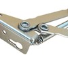 Eruceky Pack of 2 Steel Spring Hinge, Flap Fitting, Stainless