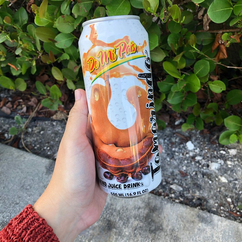 De Mi Pais Tamarind Fruit Juice with Pulp 16oz /
