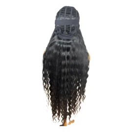 Peluca Larga De Encaje Negra Ondulada Norkita Oncologica Negro L