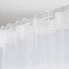 Sealskin Clear Shower Curtain, PEVA, Transparent, 180 x 200 cm