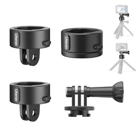 Ulanzi Go-Quick II Quick Release Mount Adapter for Gopro Accessories Tripod Magnet Action Camera Mount for Go Pro Easy Mount Magnetic Conversion Adapter Mini Tripod for GoPro 11 GoPro Hero10 GoPro 9 8 7 Max Fusion DJI Osmo Action/insta 360