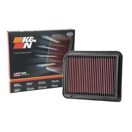 K&N Filtro de Aire de Motor Lavable para Mitsubishi ASX/Grandis/Outlander/Lancer/Evolution 2003-2019, 33-3015