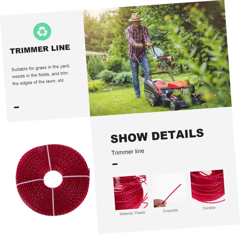 IWOWHERO String Trimmer Line Replacement for Mower of Strong Easy