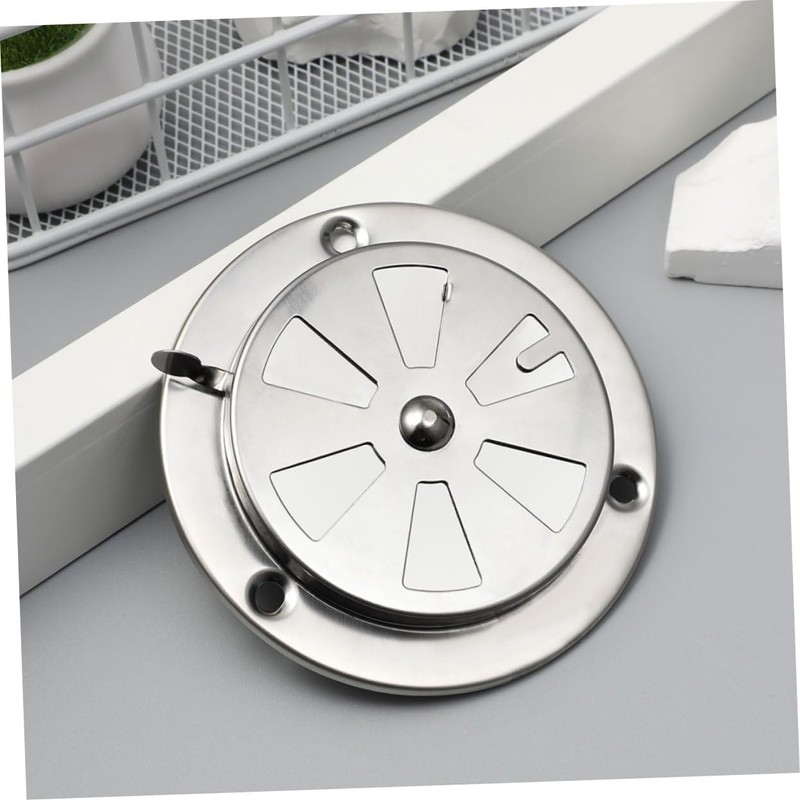 Outanaya 2pcs Stainless Steel Oven Vent Cover Damper for Drying