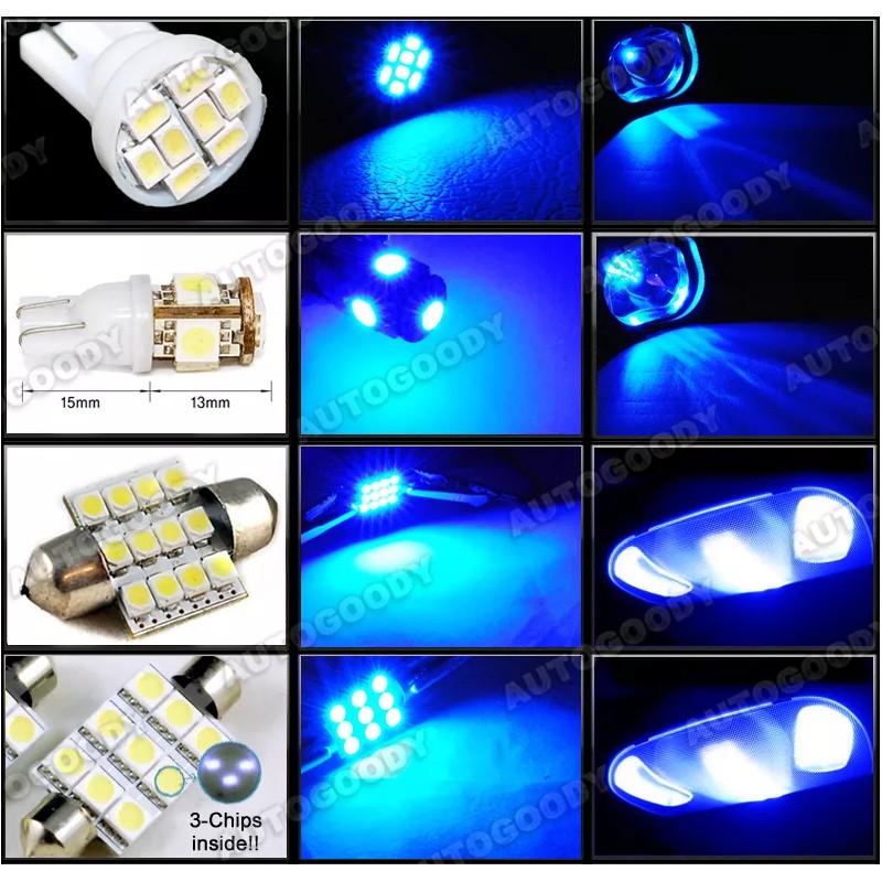 Dome, Map Reading, Courtesy Door Step Light 16 x Premium