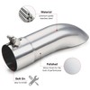 LCGP 2.5 Inch Inlet Turn Down Exhaust Tip, 2 1/2