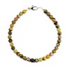 Kathy Bankston Handmade Bumble Bee Jasper Bracelet with Clasp, Small