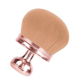 TORMEN Extra Large Body Makeup Brush – 74mm Kabuki Foundation Powder Brush for Face and Body Soft Synthetic Bristles (Rose Gold)