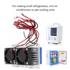144W Thermoelectric Peltier Refrigeration Cooler 12V Semiconductor Air Conditioning Cooling